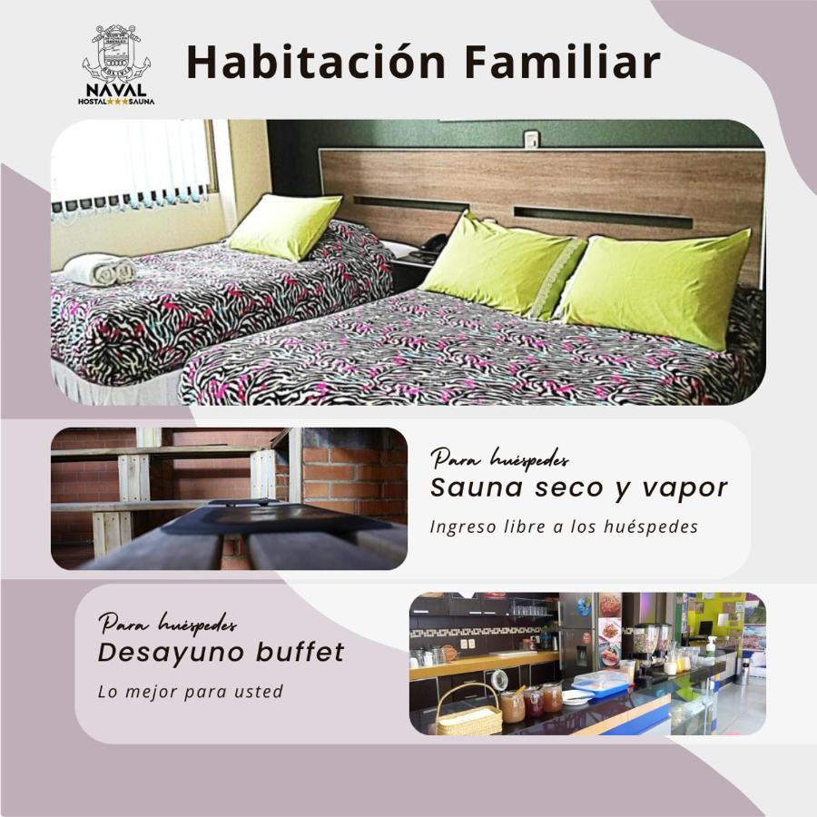Hostal Naval La Paz Exterior foto