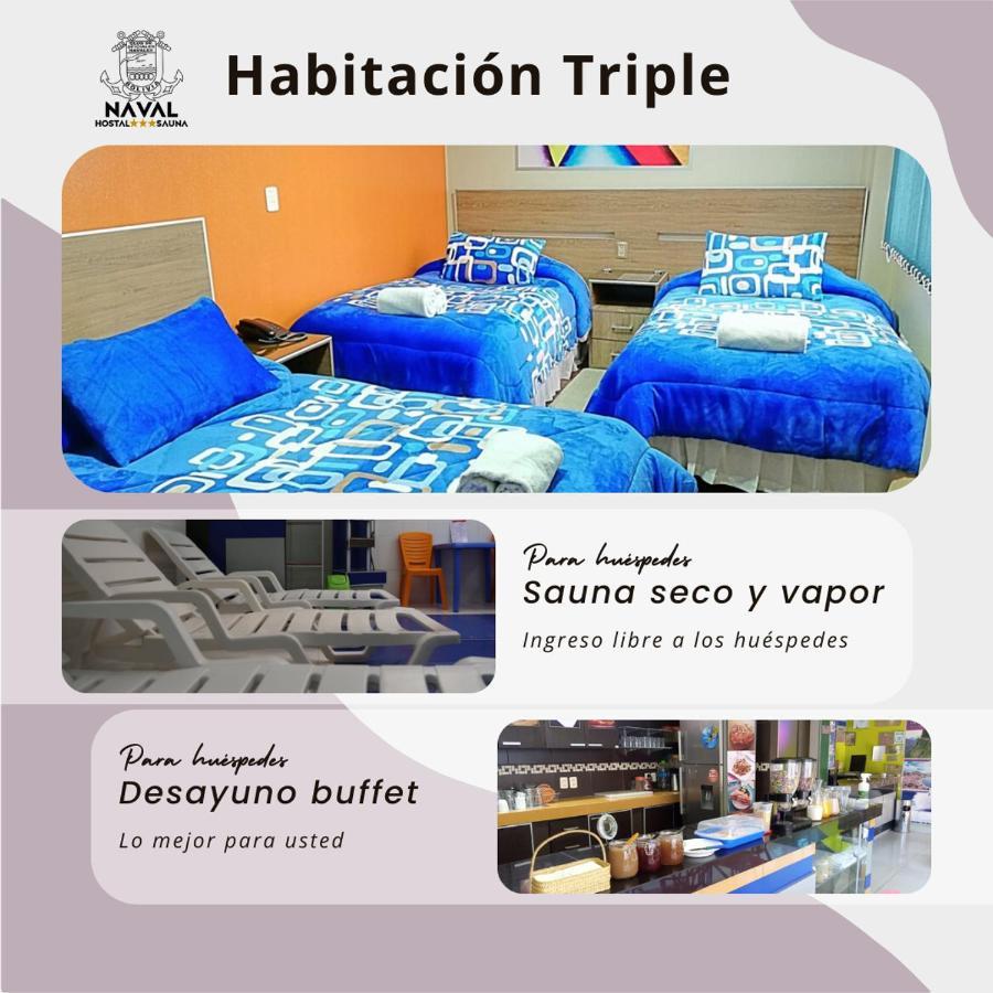 Hostal Naval La Paz Exterior foto
